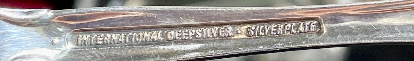 International Orleans 7 Teaspoon 5 7/8" Deep Silver Silverplate2