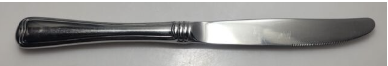 Gorham Monet Glossy Stainless Flatware Knife 9"1