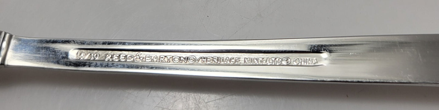 Reed & Barton Regent Glossy Iced Teaspoon 7 1/2" Stainless 18/10 Flatware2