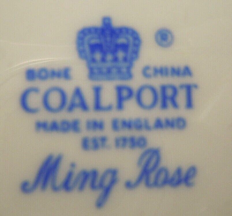 Coalport Ming Rose Coffee Pot and Lid 5 Cup4