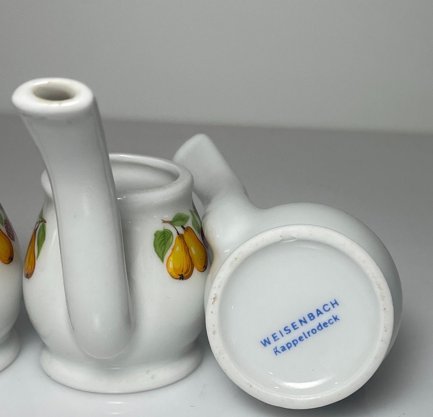 Weisenbach Schnapspfeifle Pipe Shaped Schnapps Brandy Sipper Set of 41