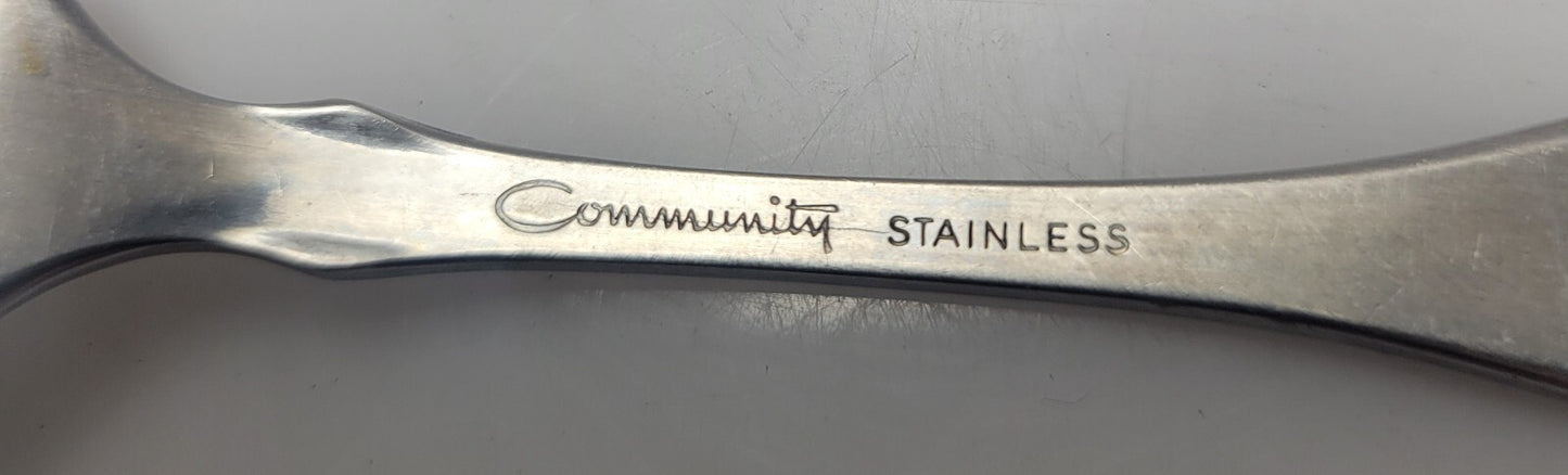 Oneida Community Paul Revere Flatware Stainless Salad Fork 6 1/2"2