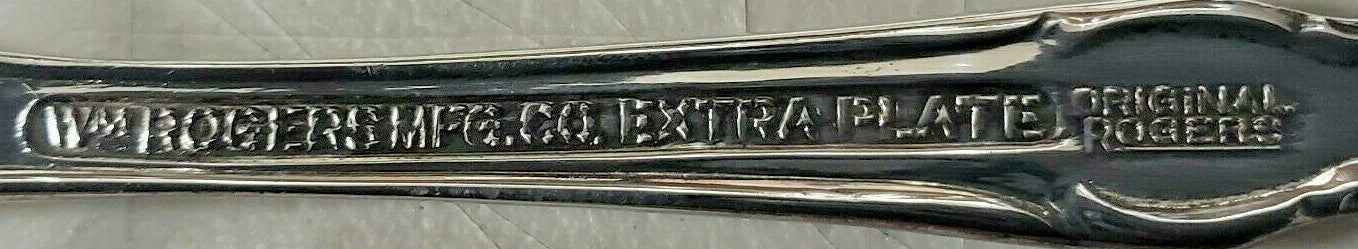 International Camelot Melody Cold Meat Fork 8 1/4" Silverplate2