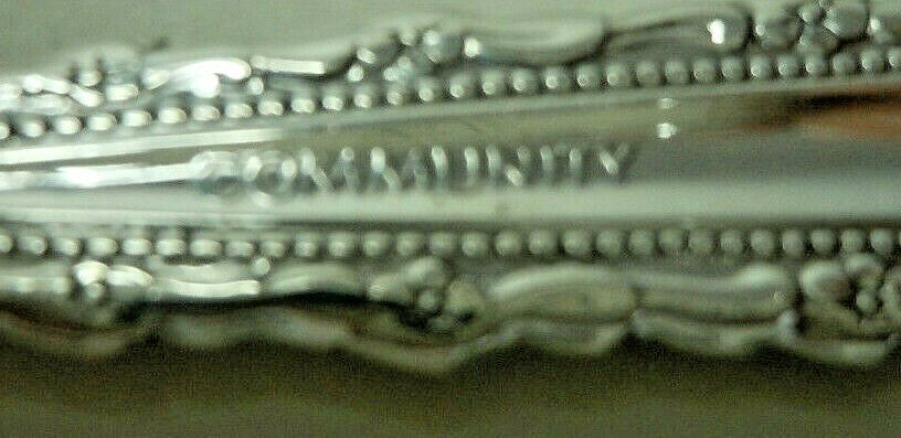Oneida Community Royal Lace Master Butter Knife 7" Silverplate NEW2