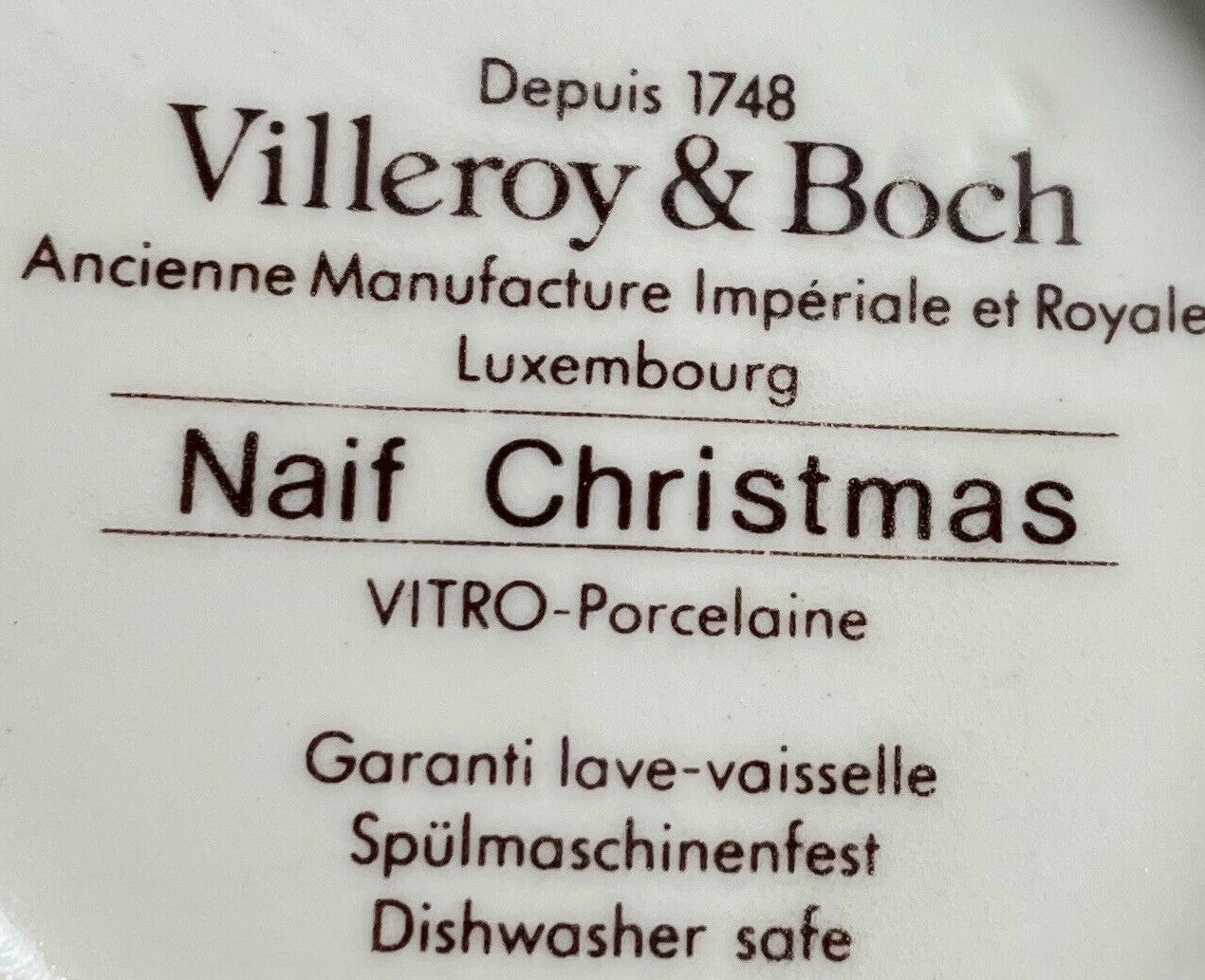 Villeroy & Boch Christmas Naif Coffee Pot2