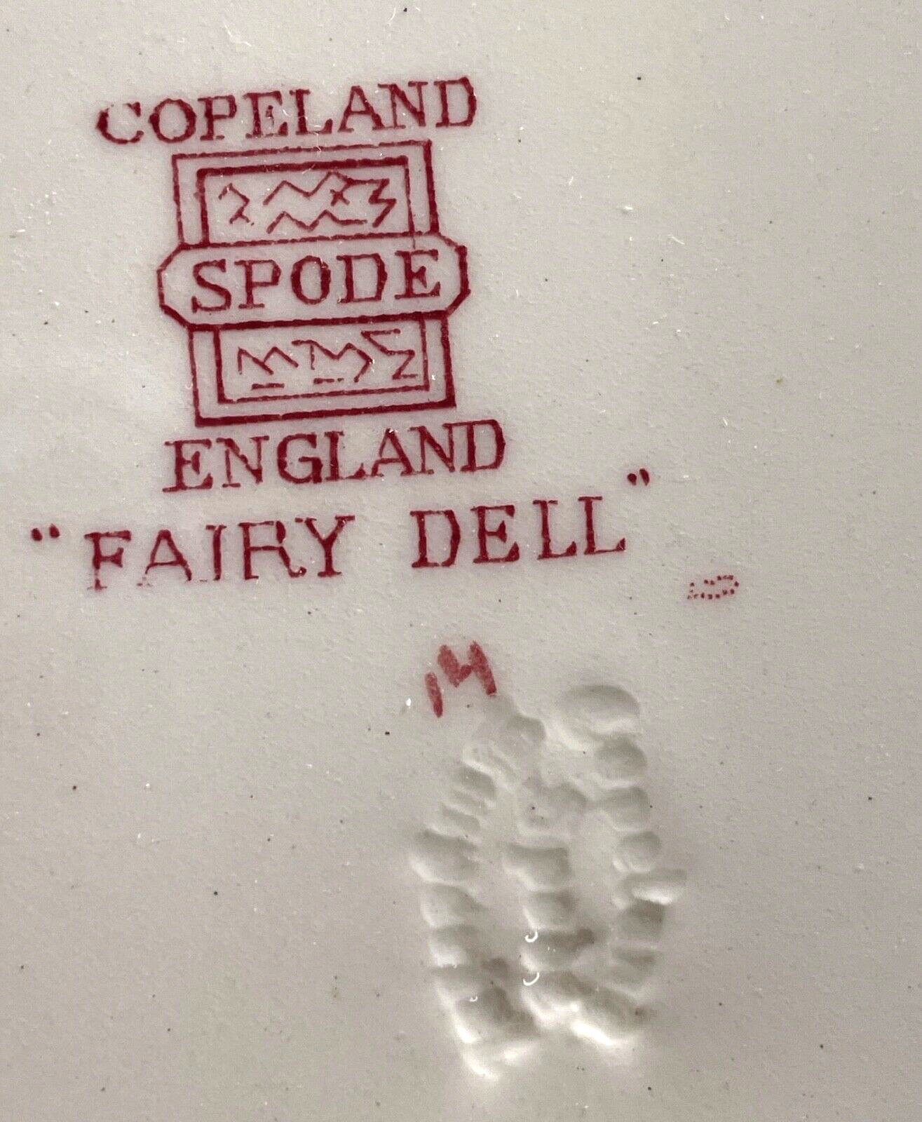 Spode Fairy Dell Dinner Plate 10 1/2"1