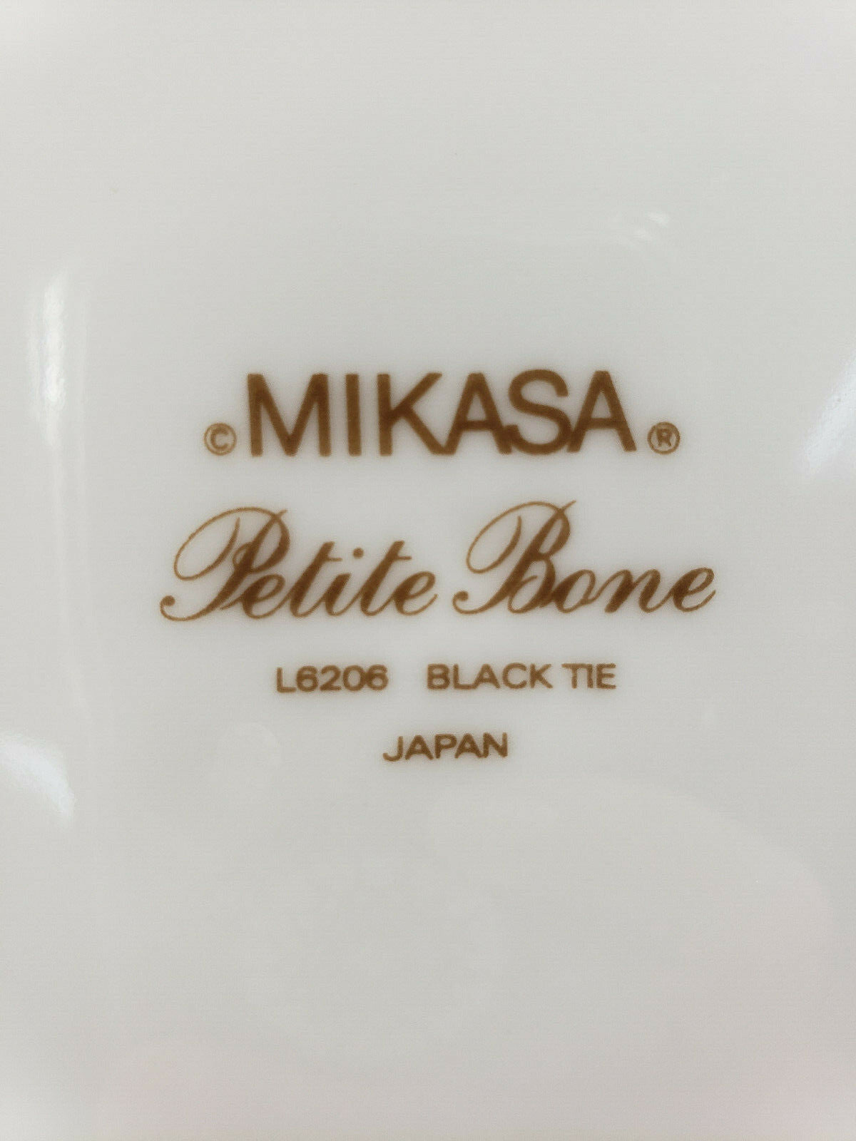 Mikasa Black Tie Chop Plate Round Platter 13"2