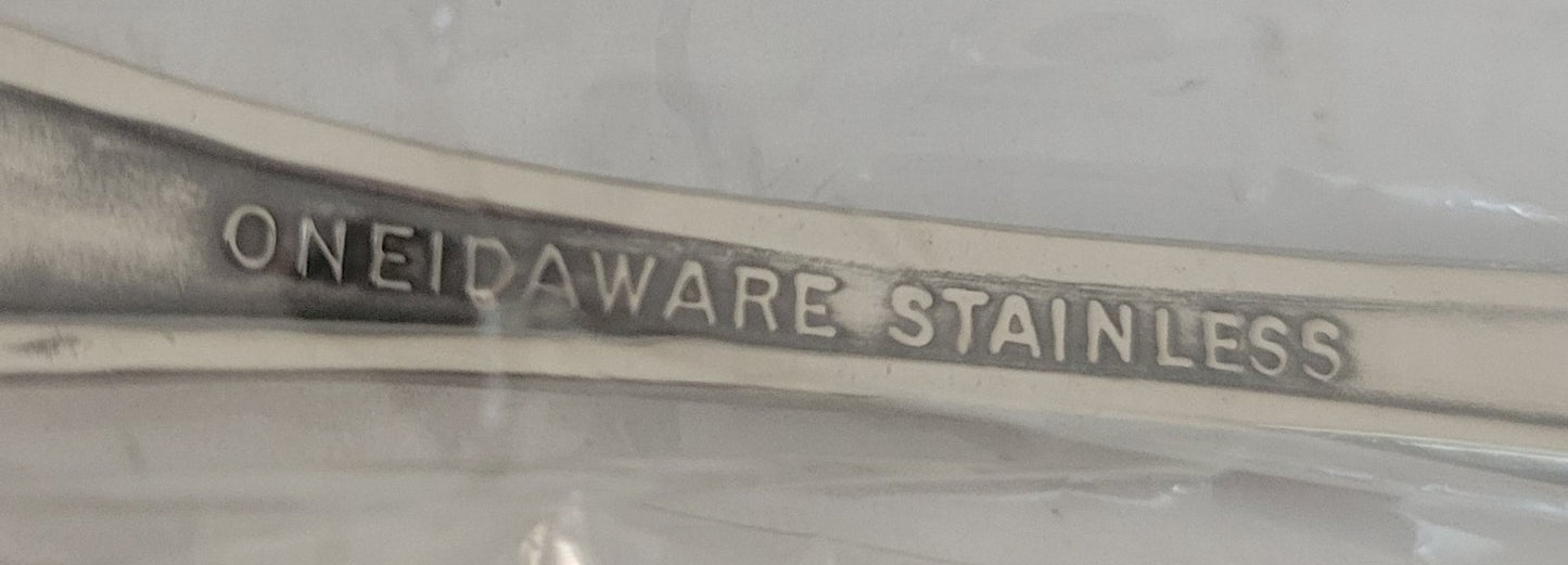 Oneida Oneidaware Whittier Salad Fork 6 1/4" Stainless Flatware Silverware2