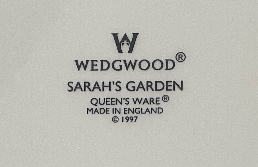 Wedgwood Sarah's Garden Salad Plate 8 1/4" Green2