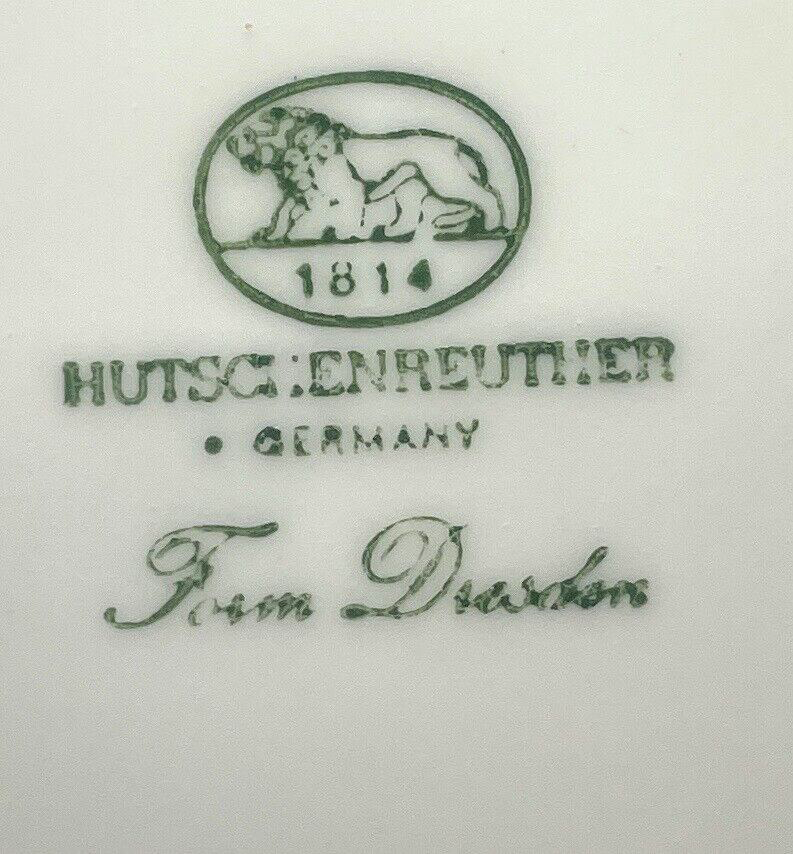 Hutschenreuther Dresden All White Salad Plate 7 3/4"1