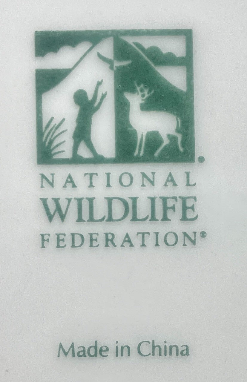National Wildlife Federation WFE3 Mug Yellow Goldfinch 4 1/8"2