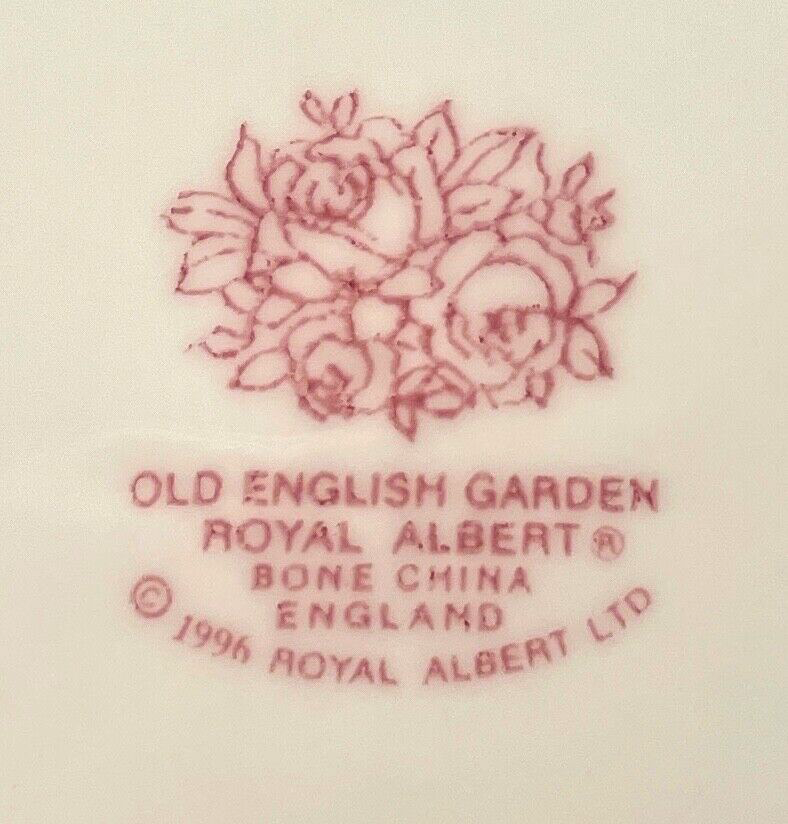 Royal Albert Old English Garden Salad Plate 8 3/8"1