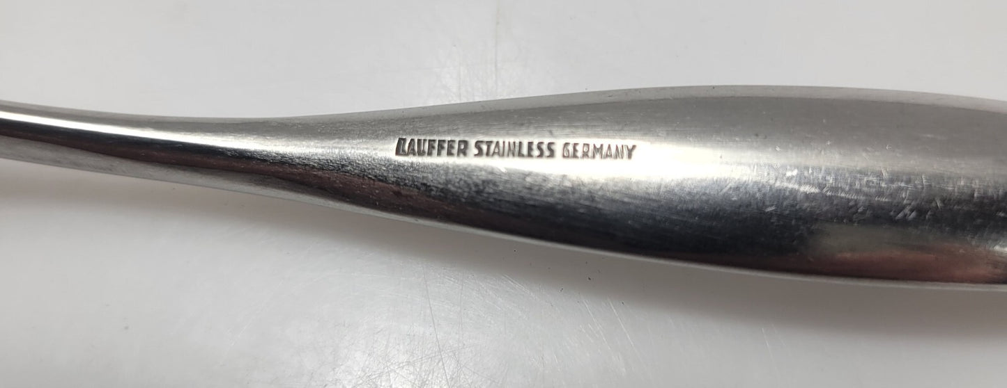 Towle Design 2 Satin Germany Gravy Ladle 6 1/2" Stainless2