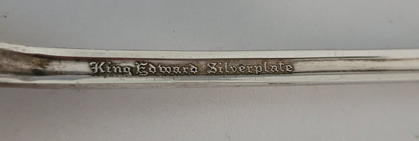 National Silver Holiday Iced Teaspoon 7 3/8" Silverplate Flatware2