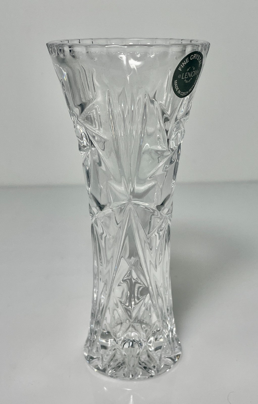 Lenox Crystal Star Flower Vase 6"1