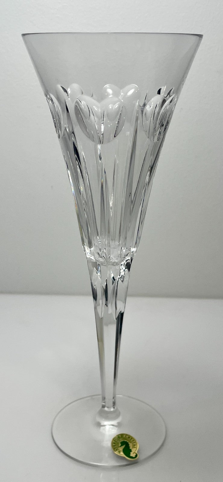 Waterford Millennium Series Love Cut Stem Champagne Flute 9 1/4"1