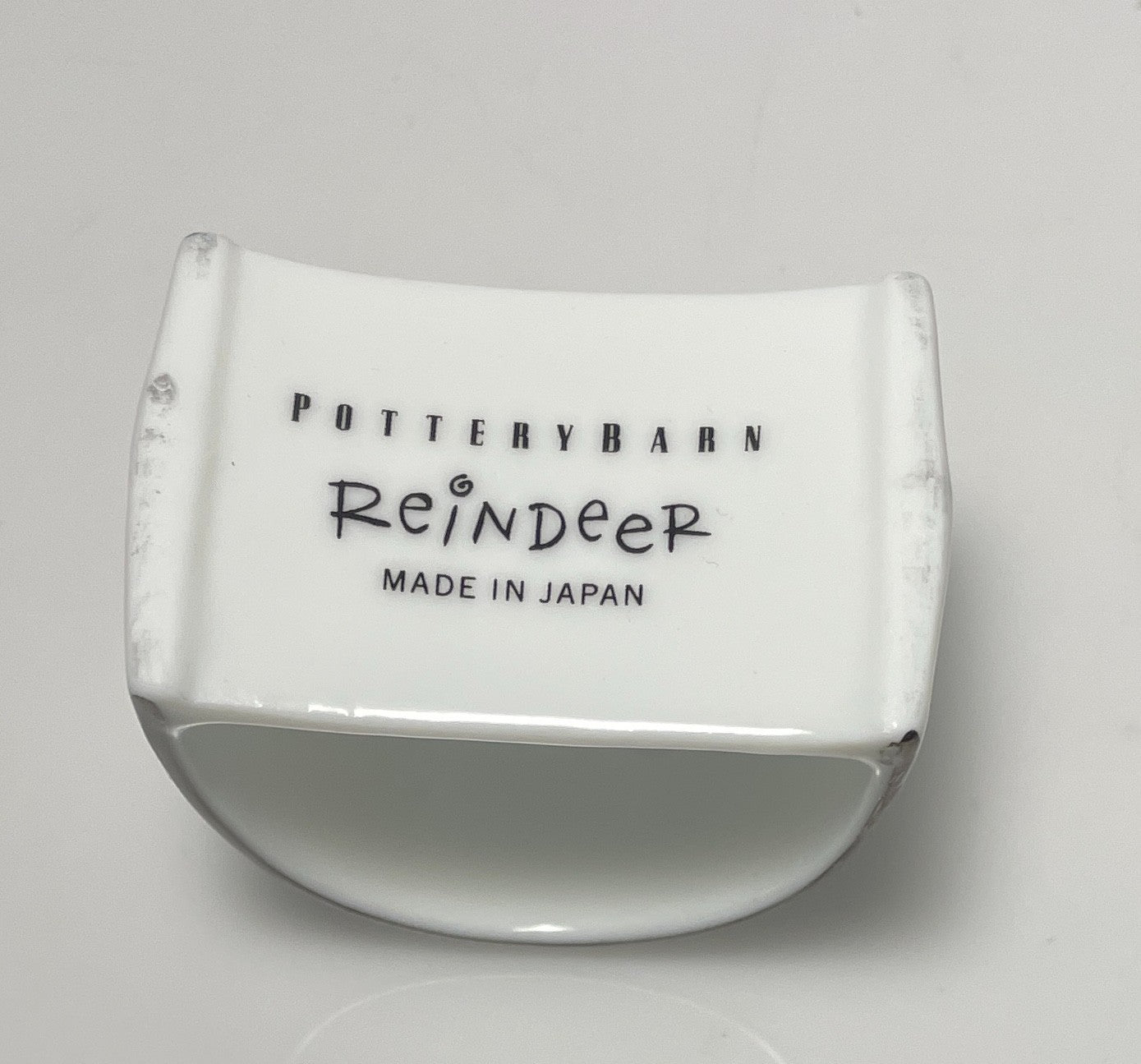 Pottery Barn Reindeer Set of 9 Napkin Rings4
