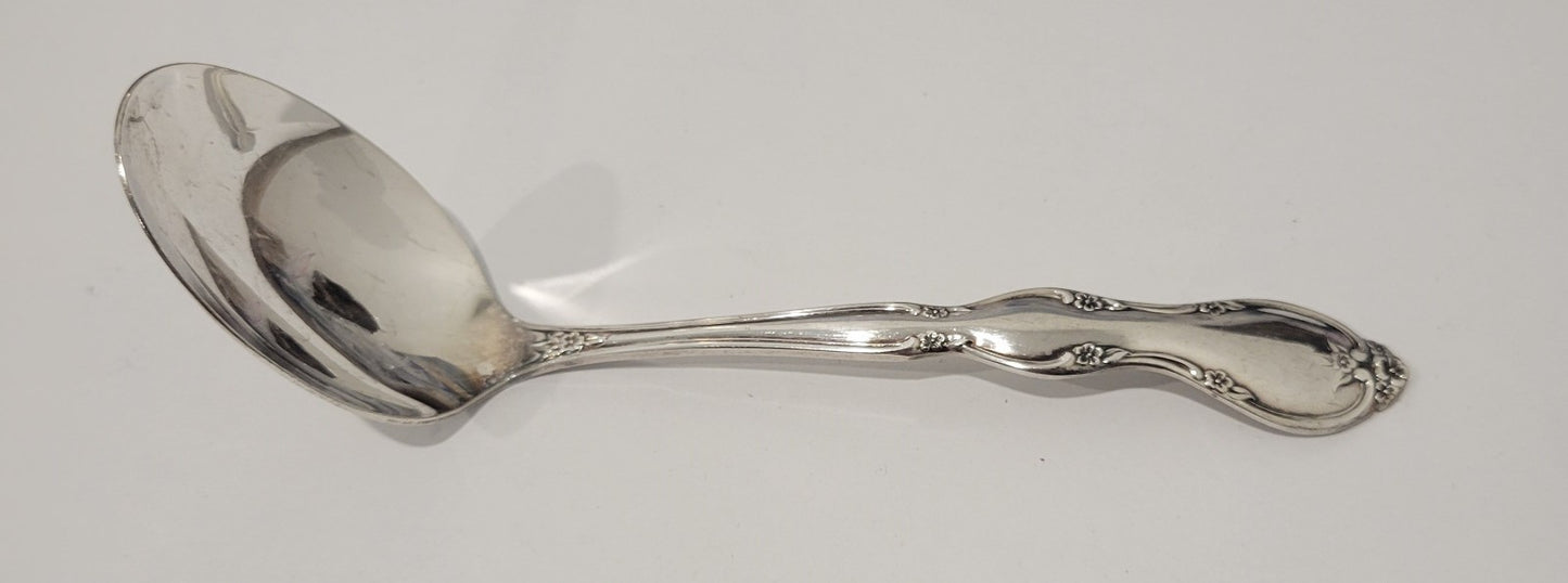 International Silver Rodgers Jullette Cream Ladle 6 1/8" Flatware Silverware0