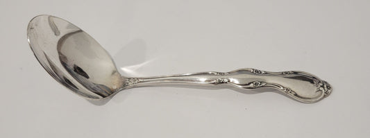 International Silver Rodgers Jullette Cream Ladle 6 1/8" Flatware Silverware0