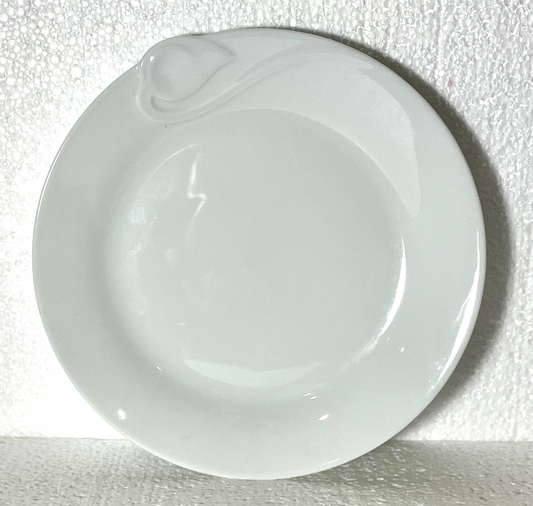 Hutschenreuther Fleuron White Bread Butter Plate 6 1/4"0