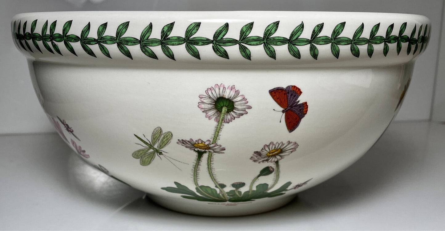 Portmeirion Botanic Garden Large Salad Serving Bowl 11"6