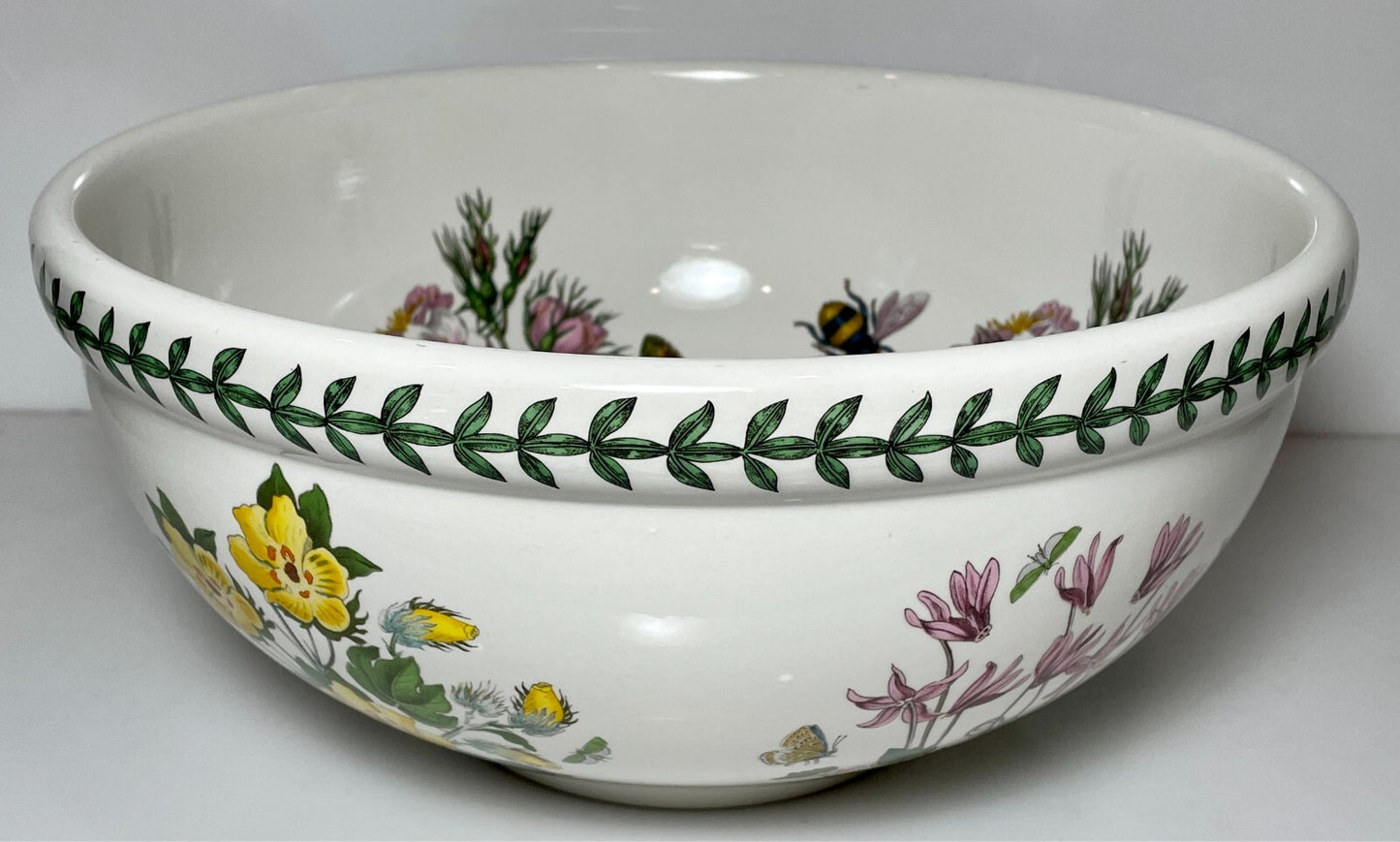 Portmeirion Botanic Garden Large Salad Serving Bowl 11"0