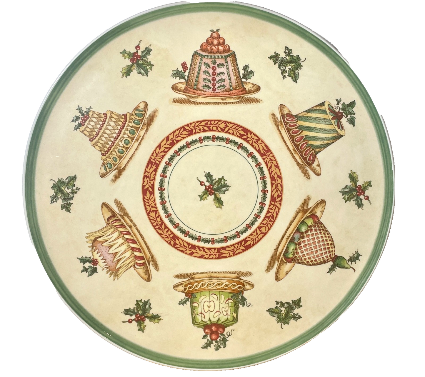 Villeroy & Boch Festive Memories Cake Plate 11 3/4"0