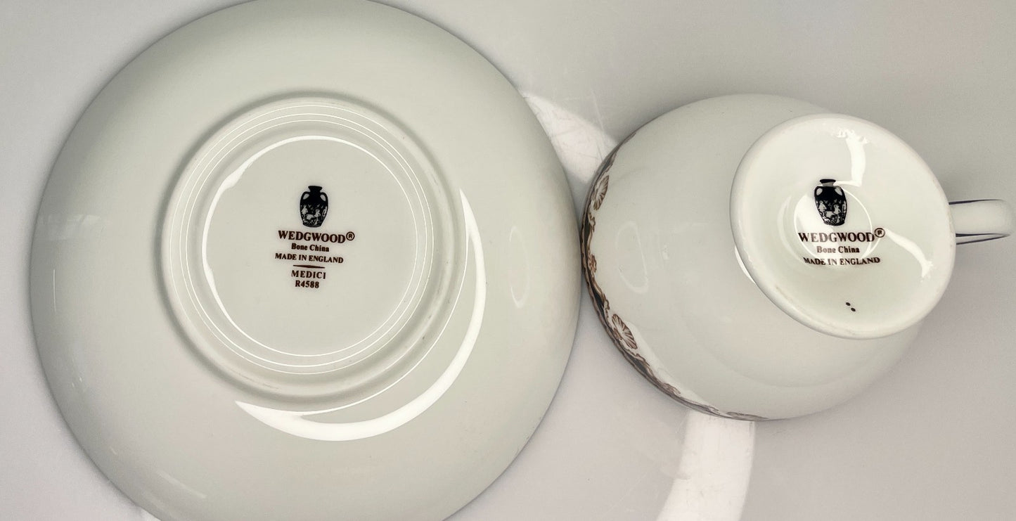 Wedgwood Medici Cup and Saucer Set 1