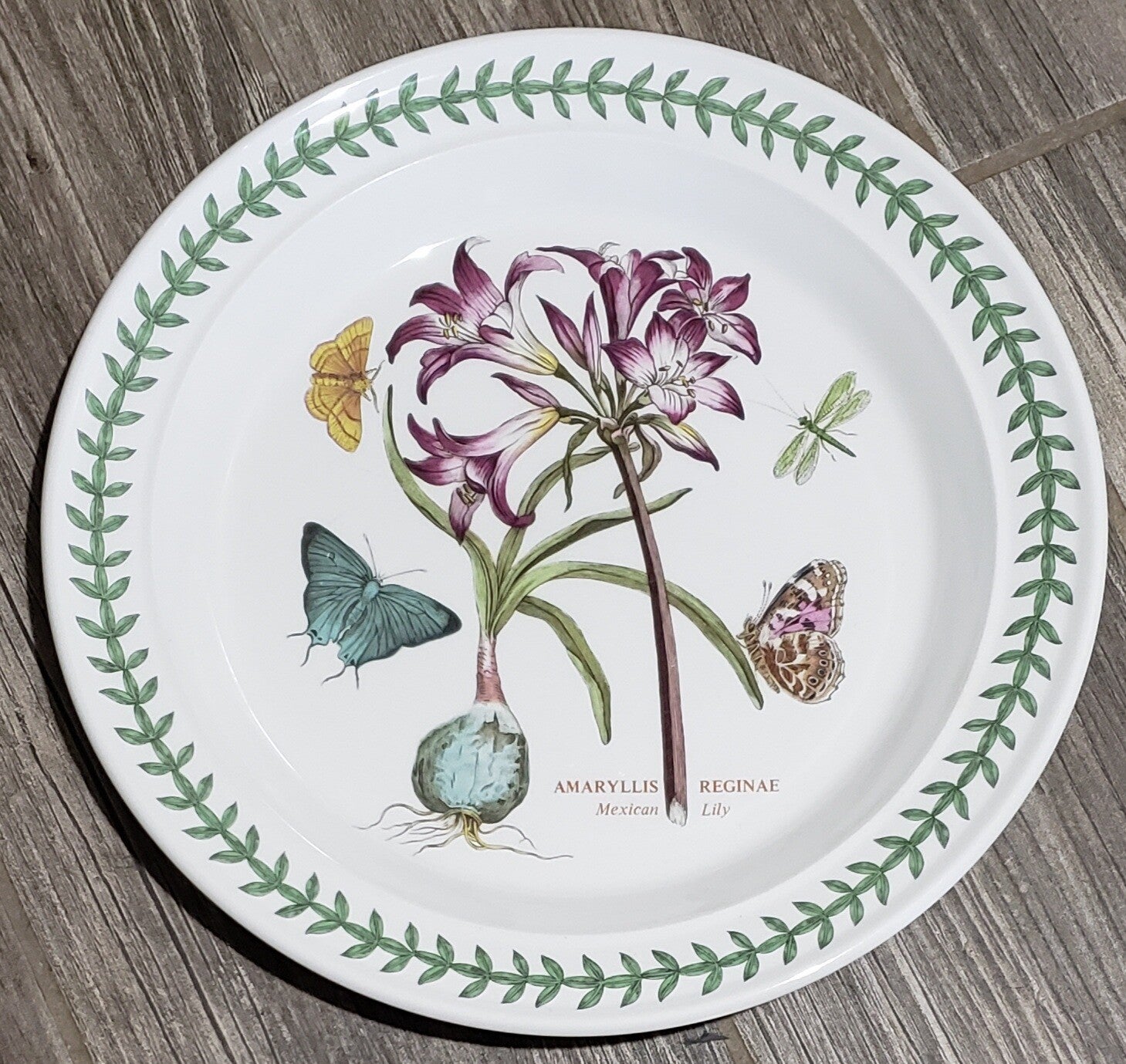 Portmeirion Botanic Garden Dinner Plate 10 1/2" Mexican Lily0