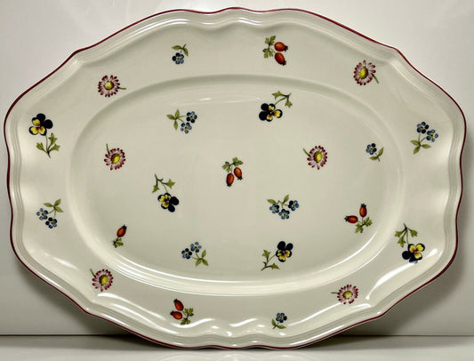 Villeroy Boch Petite Fleur 14 3/8" Oval Platter0