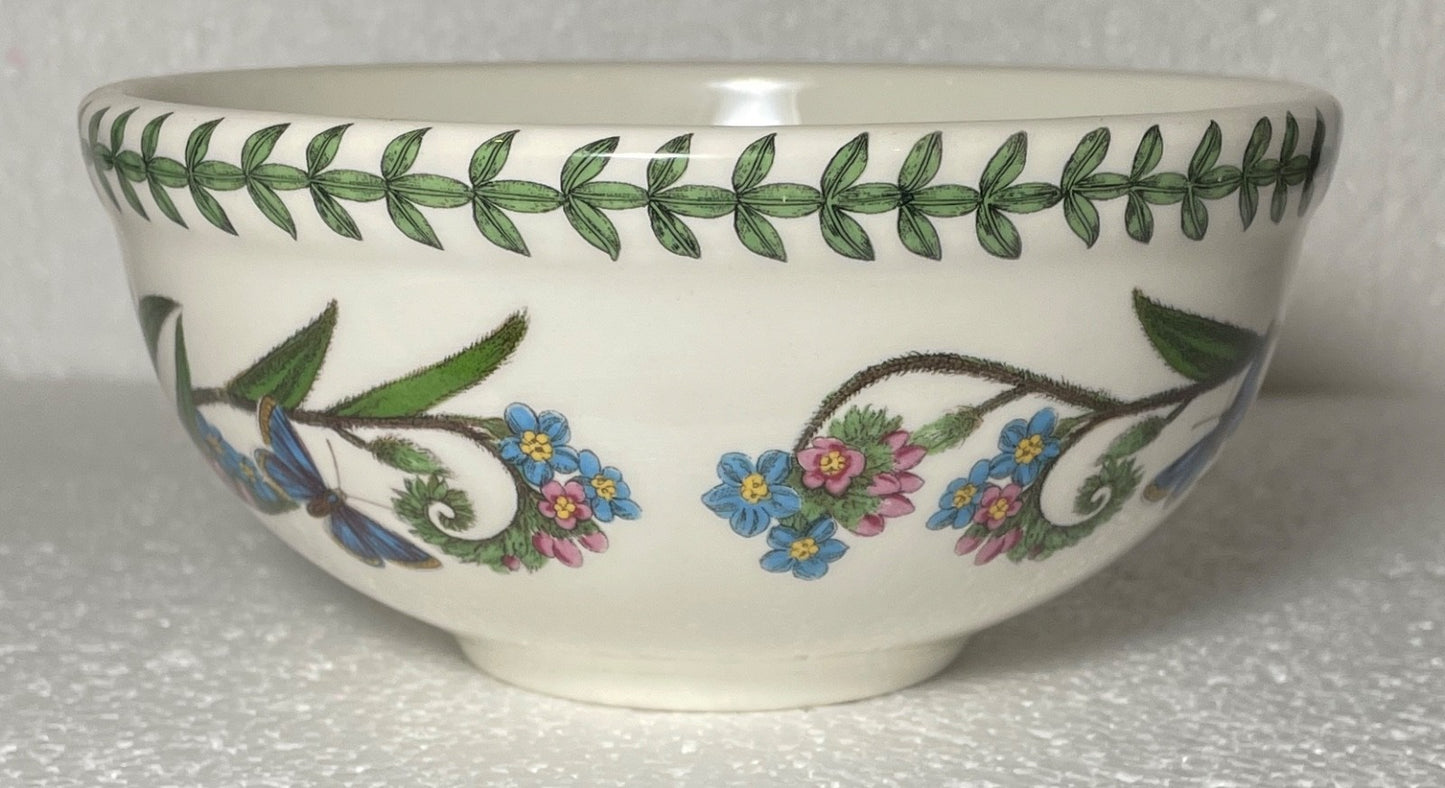 Portmeirion Botanic Garden Individual Salad Dessert Fruit Bowl 5 3/8" Pansy1