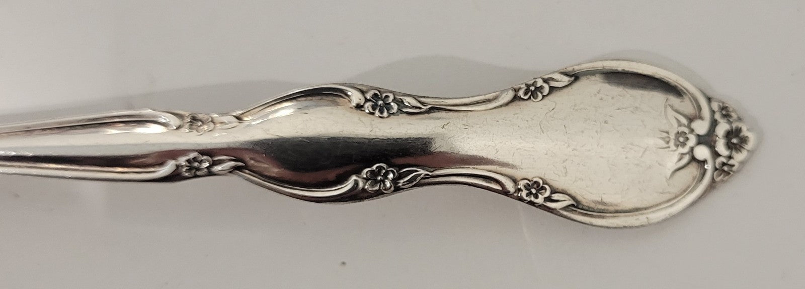 International Silver Rodgers Jullette Cream Ladle 6 1/8" Flatware Silverware1