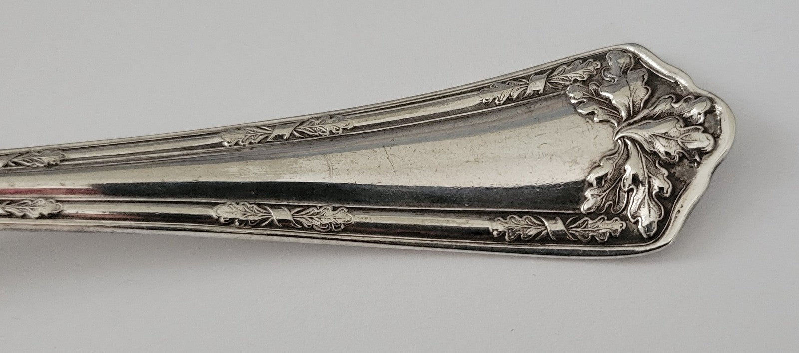International Silver Fair Oak Cold Meat Fork 8 1/2" Silverplate Flatware1