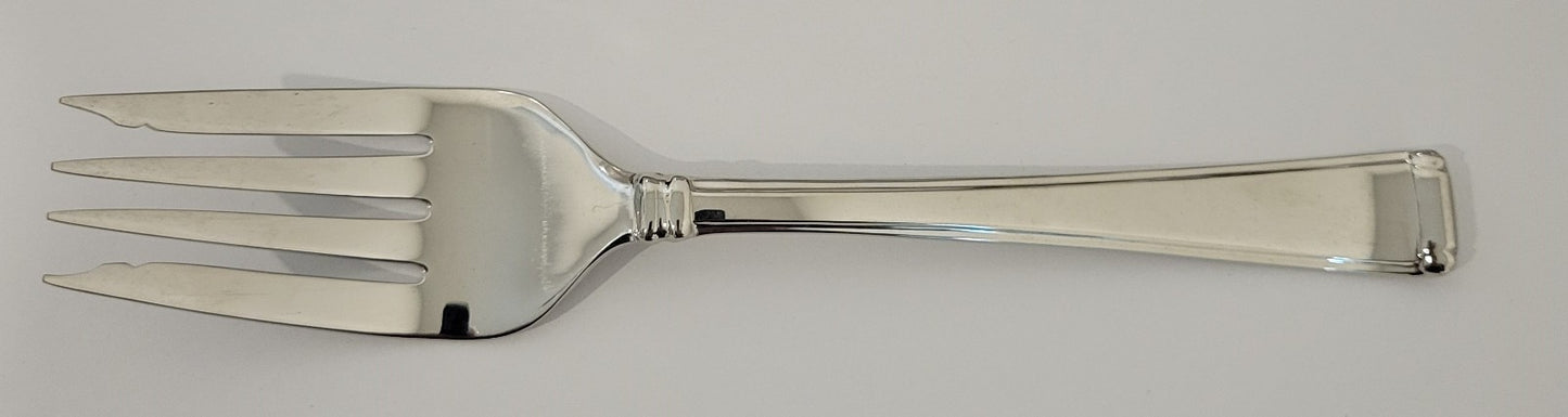 Gorham Column Cold Meat Fork 8 1/2" Stainless Silverware Flatware0