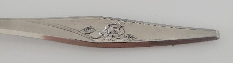Creative Spritely Rose Soup Spoon 7 3/8" Pack of 4 Pcs1