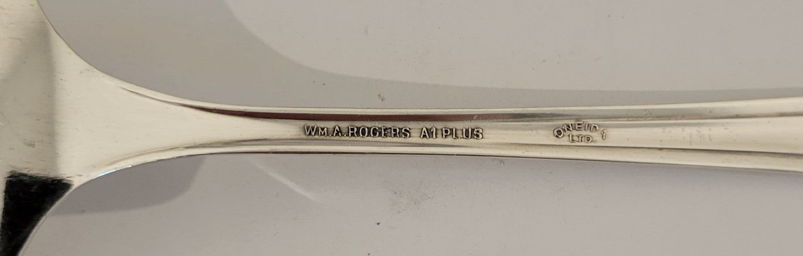 Oneida Malibo Cold Meat Fork Silverplate Flatware2