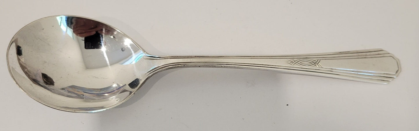International Silver Paris Soup Spoon Gumbo 7"  Silverplate Flatware0