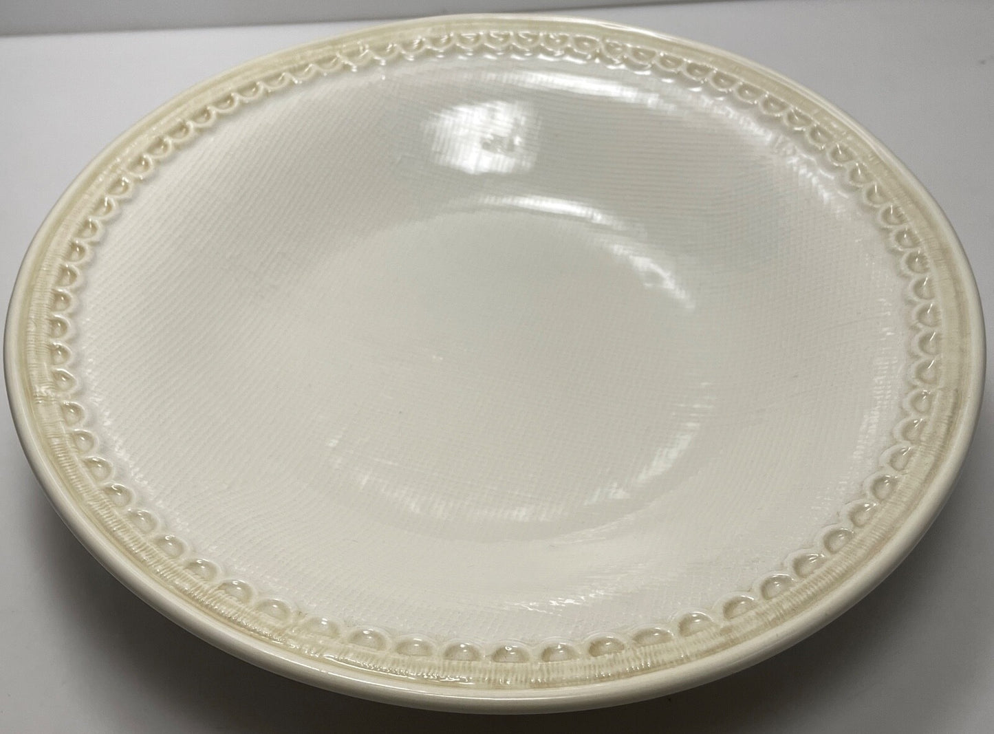 Lenox Linen Closet Linen Weave 9 1/2" Individual Pasta Bowl0
