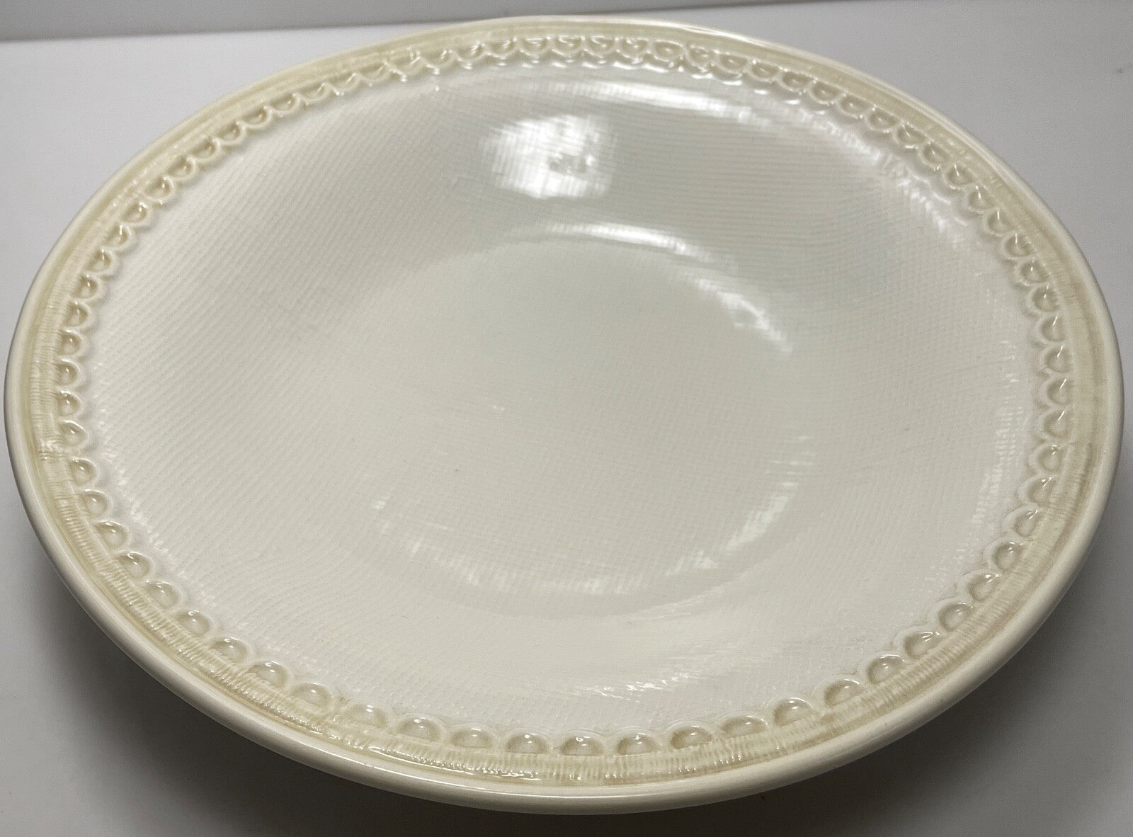 Lenox Linen Closet Linen Weave 9 1/2" Individual Pasta Bowl0
