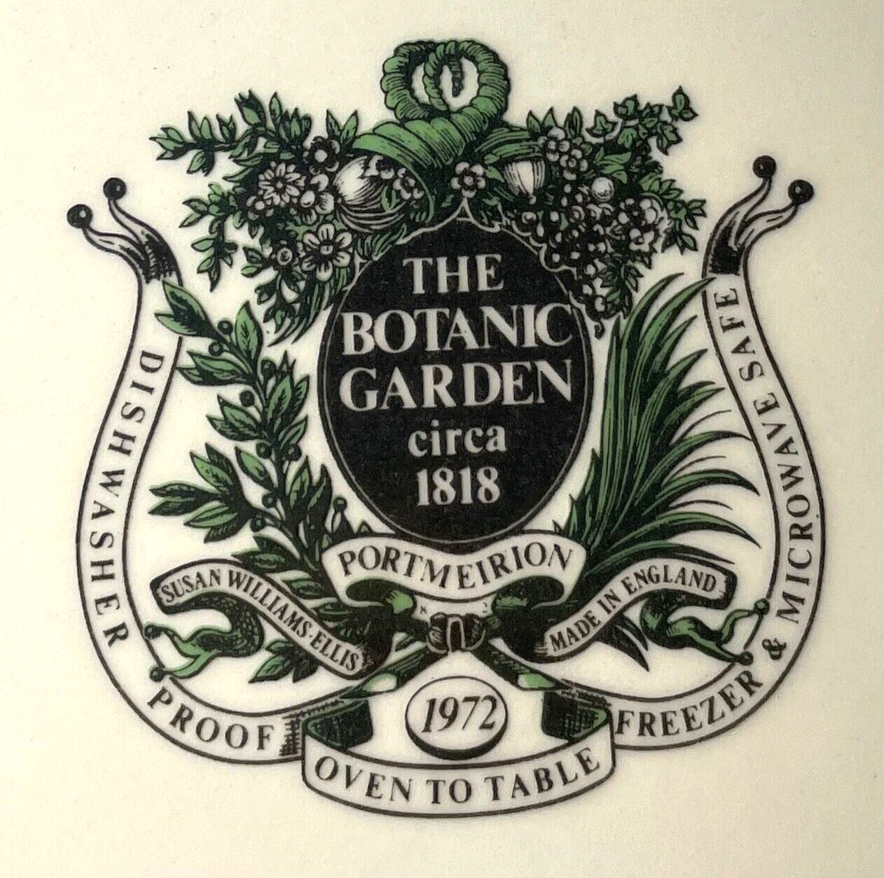 Portmeirion Botanic Garden Bread Butter Plate 7 1/4" Crocus2