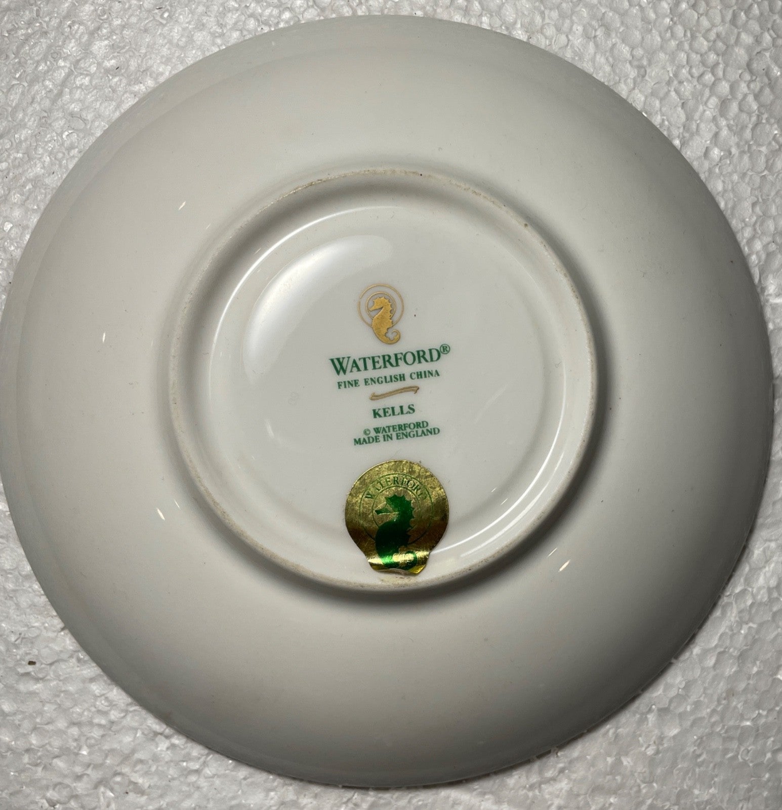Waterford Kells Gold Saucer 5 3/4"1