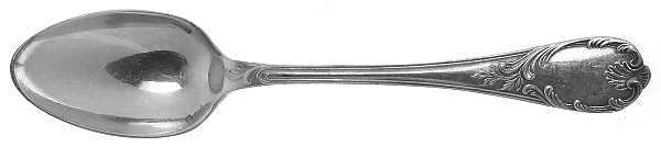 Christofle Marly Glossy Teaspoon Five O Clock 5 5/8"  Silverplate0