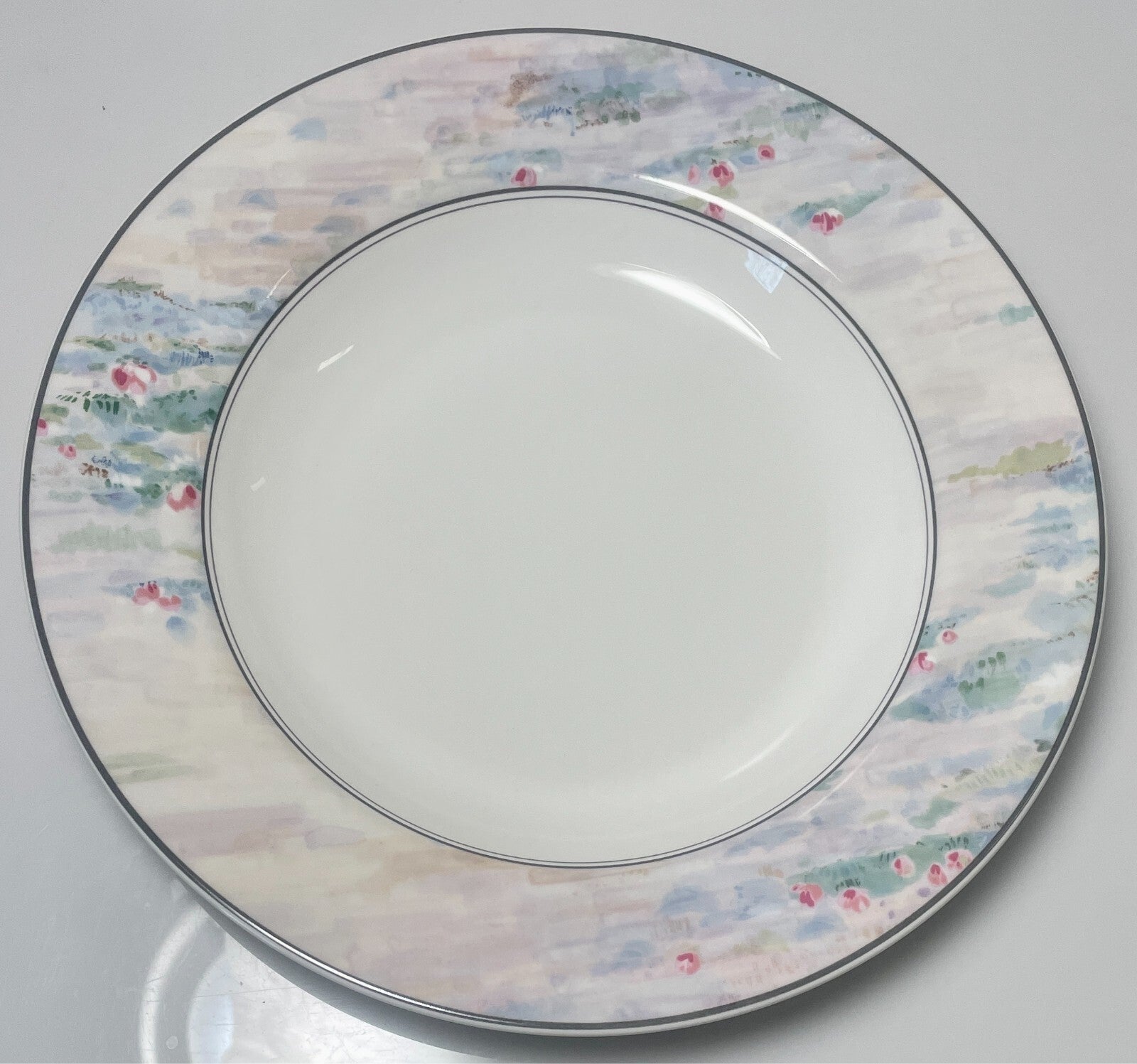 Mikasa Monet Large Rim Soup Bowl 9 1/8"0