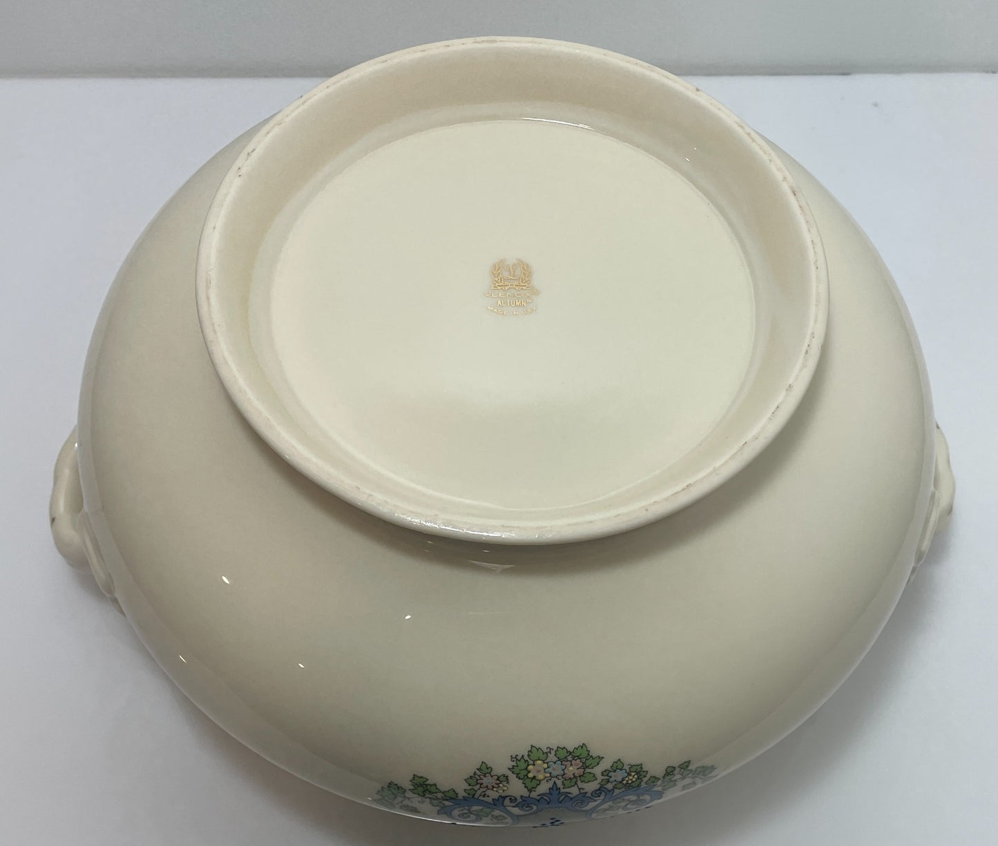 Lenox Autumn Soup Tureen and Lid Gold Trim USA7