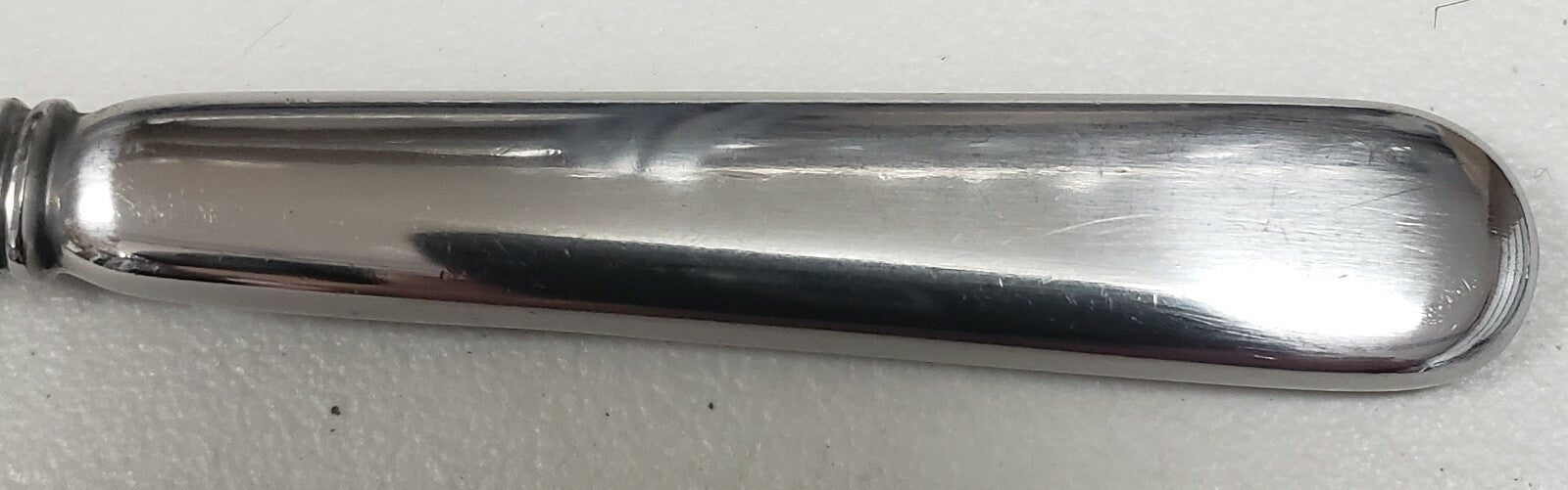 Yamazaki Old Denmark Satin Stainless Knife Blunt Hollow1