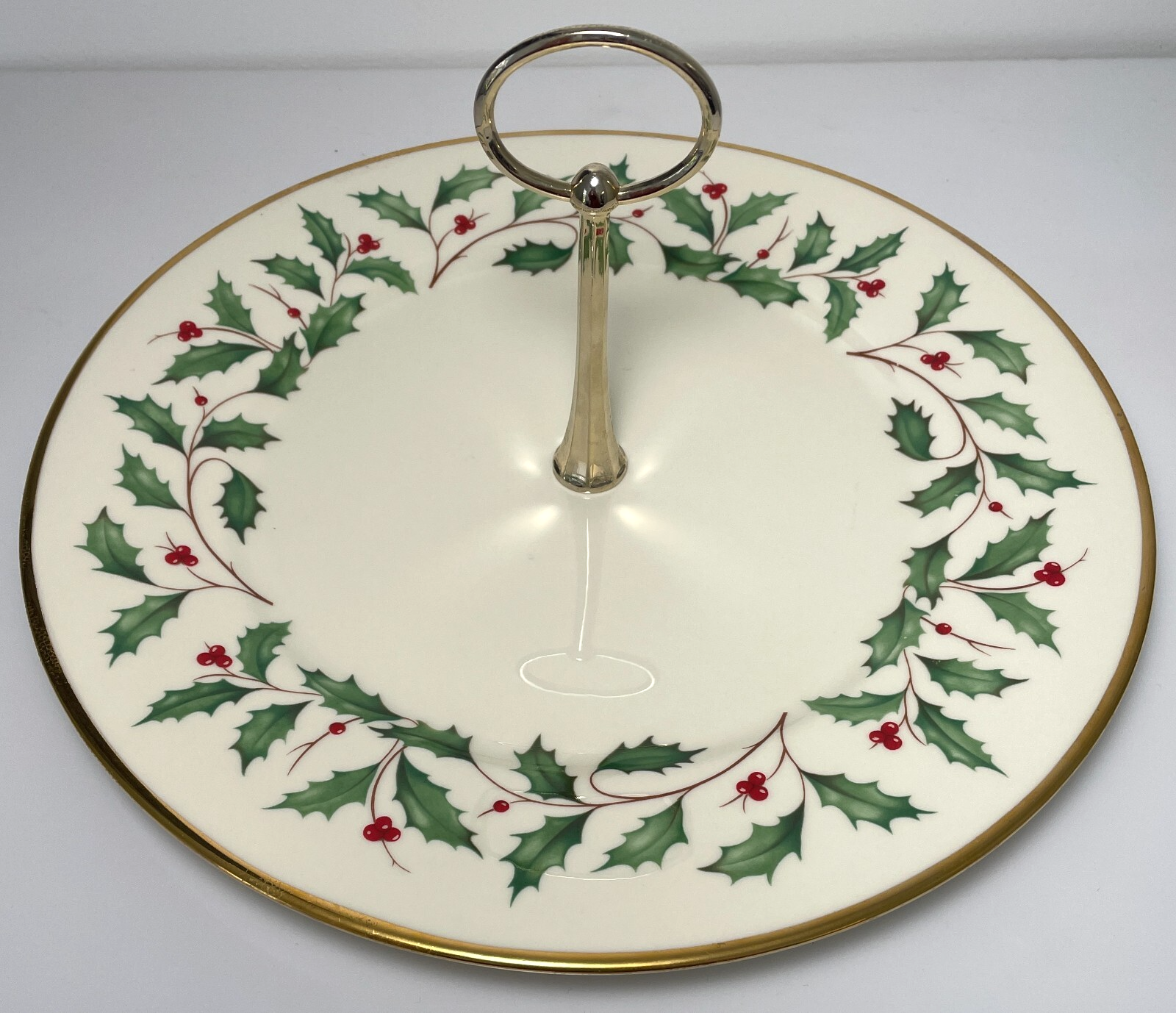 Lenox Holiday Handled Tray 10 3/4"1