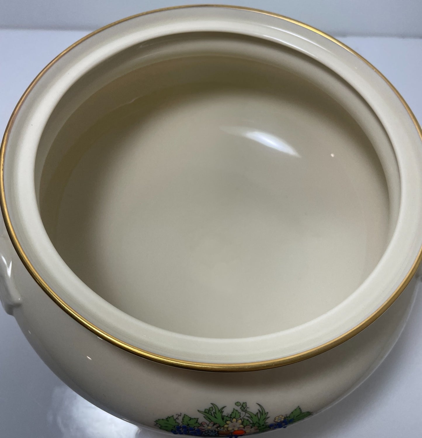 Lenox Autumn Soup Tureen and Lid Gold Trim USA5