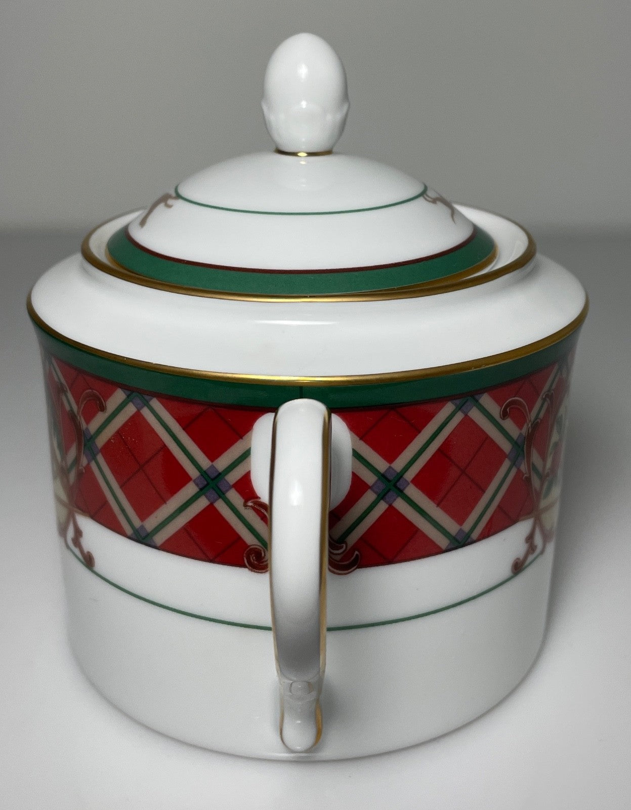 Noritake Royal Hunt Sugar Bowl and Lid 4 1/2"2