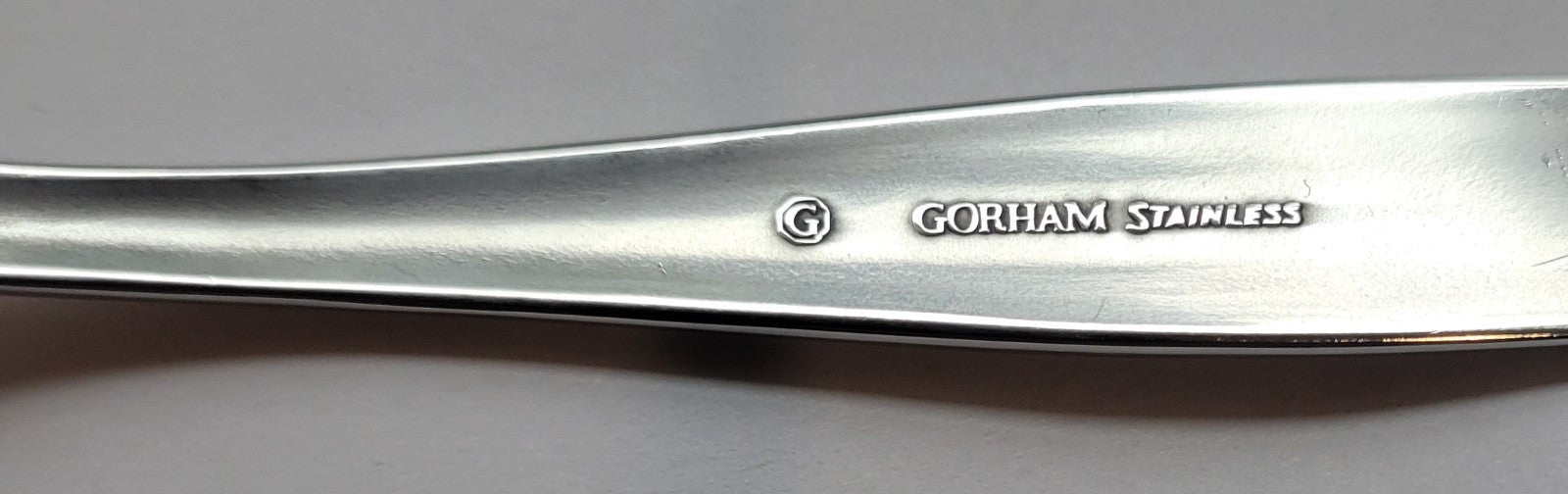 Gorham Spanish Scroll Soup Place Spoon 6 7/8" Stainless2