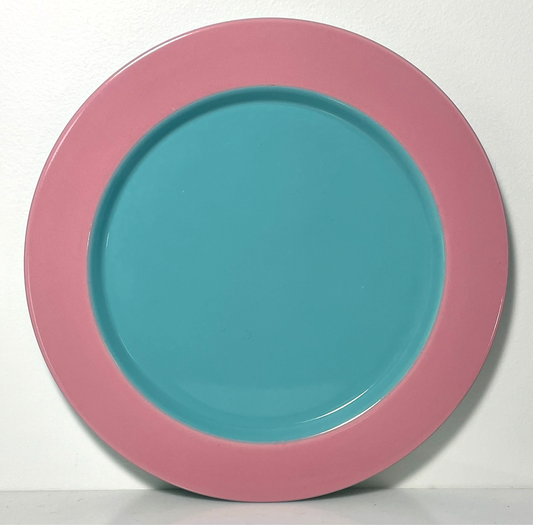Lindt Stymeist Dinner Plate Pink Turquoise 11"0